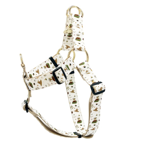 Personalized Dog Harness: Handmade Step-in, Magic Academy