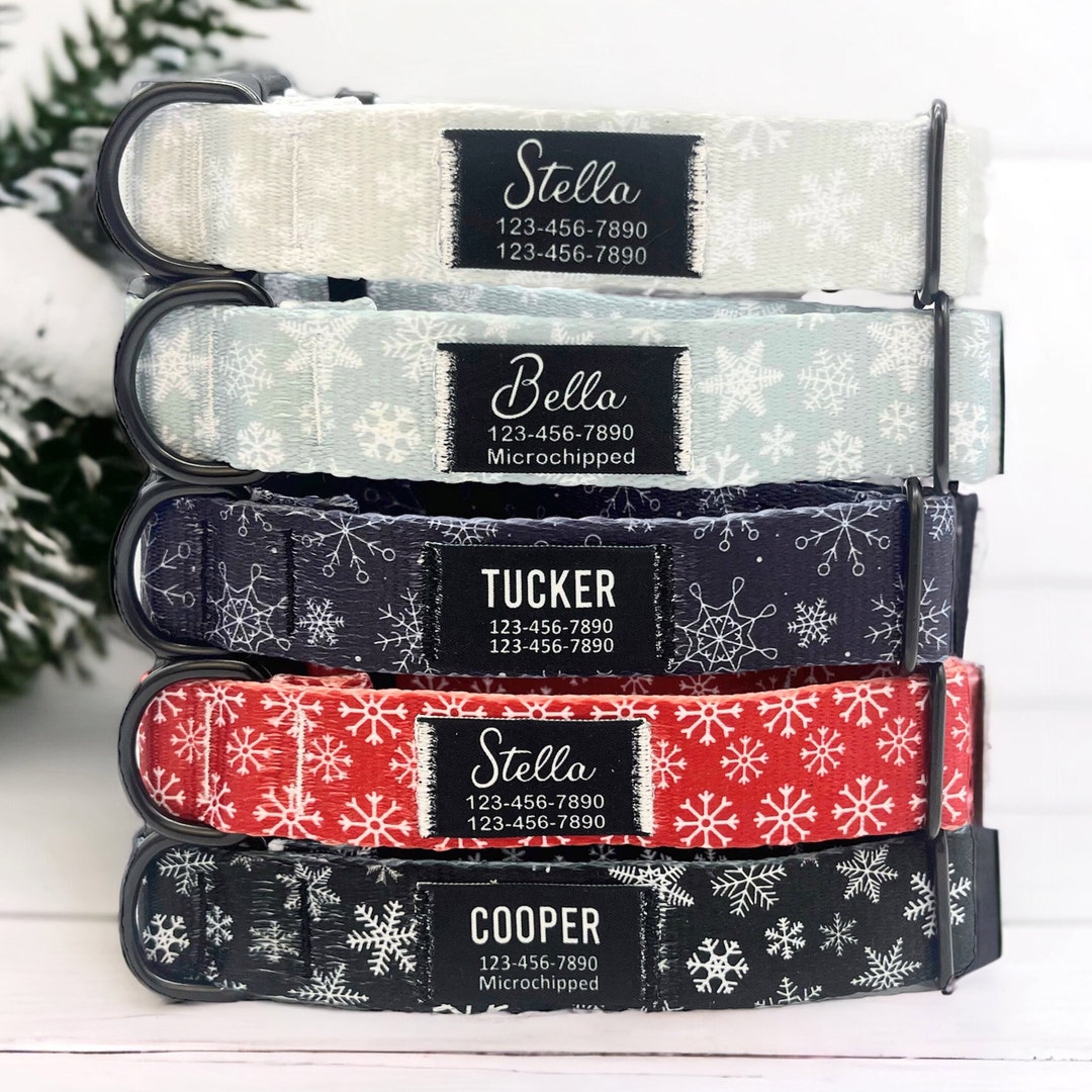 Personalized Nylon Dog Collar Custom Fabric Patch, Name Patch, Handmade
