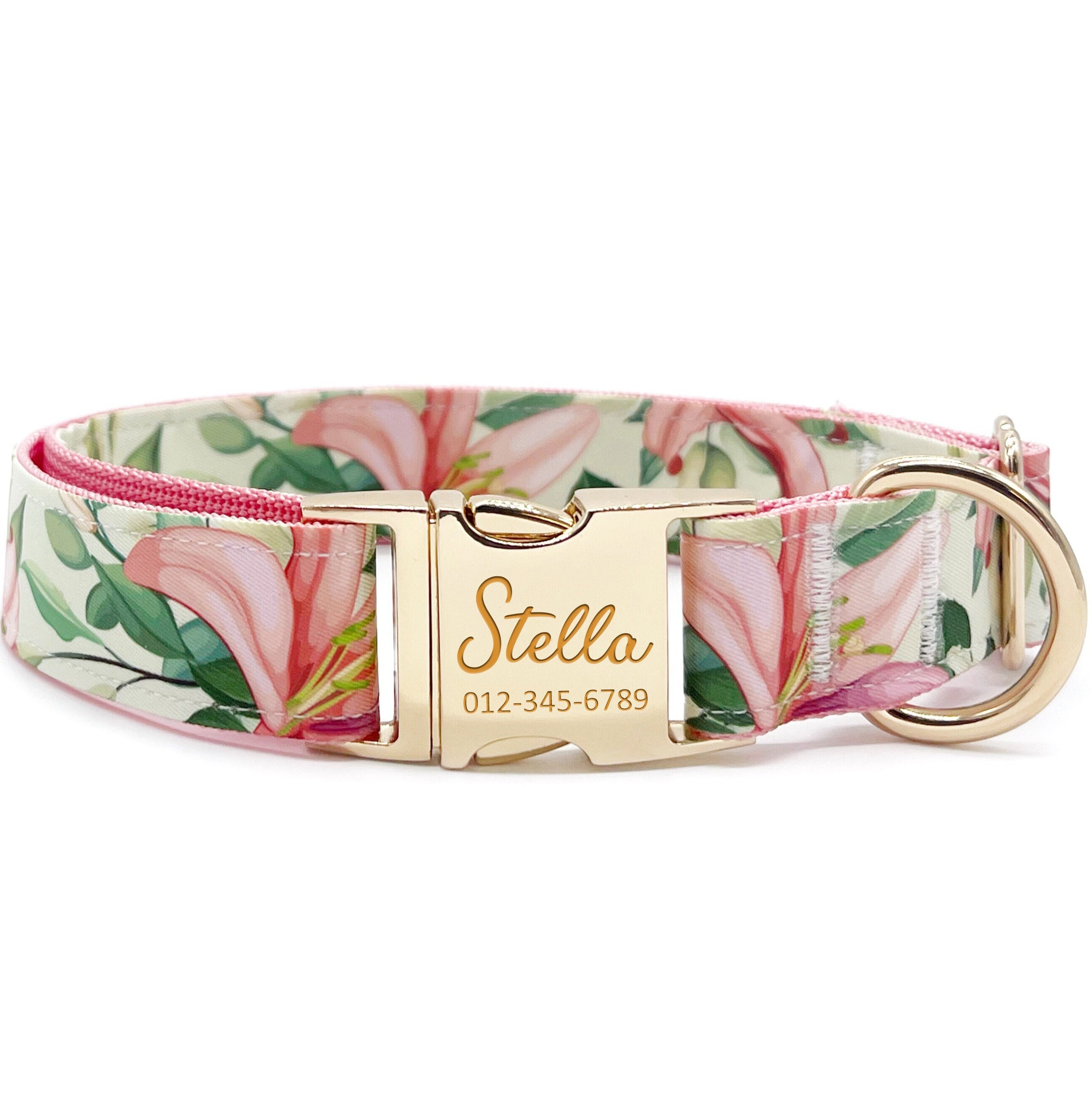 Lily flower sale dog collar