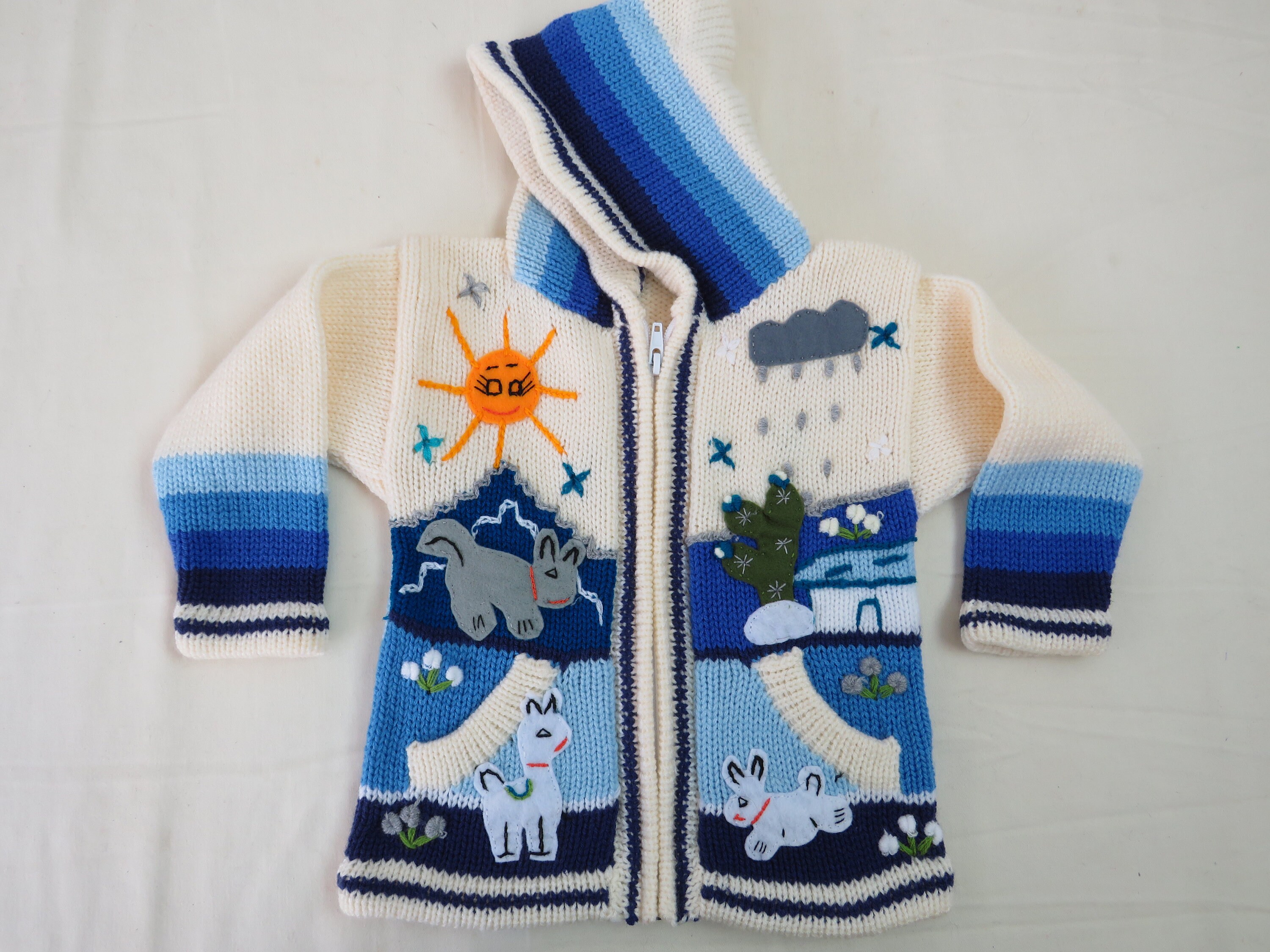 Peruvian Cardigan - Etsy