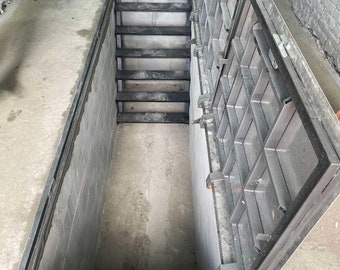 Stainless steel hatch for indoor and outdoor Basement and cellar cover Custom floor trapdoor Roof and attic access panel Sewer manhole door