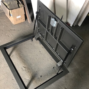 Access Door, Floor Hatch, Hidden Floor Door, Invisible Hatch, Basement & Cellar Access Door, Trapdoor, Sewer Hatchway, Heavy-Duty Hatch Door