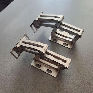 Heavy duty scissor hinges for heavyweight hatch trapdoor access panel Swing door hardware and accessories Articulated stainless steel joint