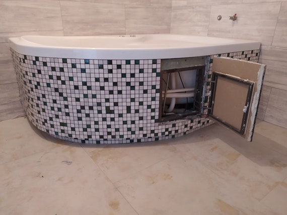 Sportello Ispezione Nascosto Piastrellabile 40x60 Cm - Per Accesso A Tubi E Impianti Nel Muro