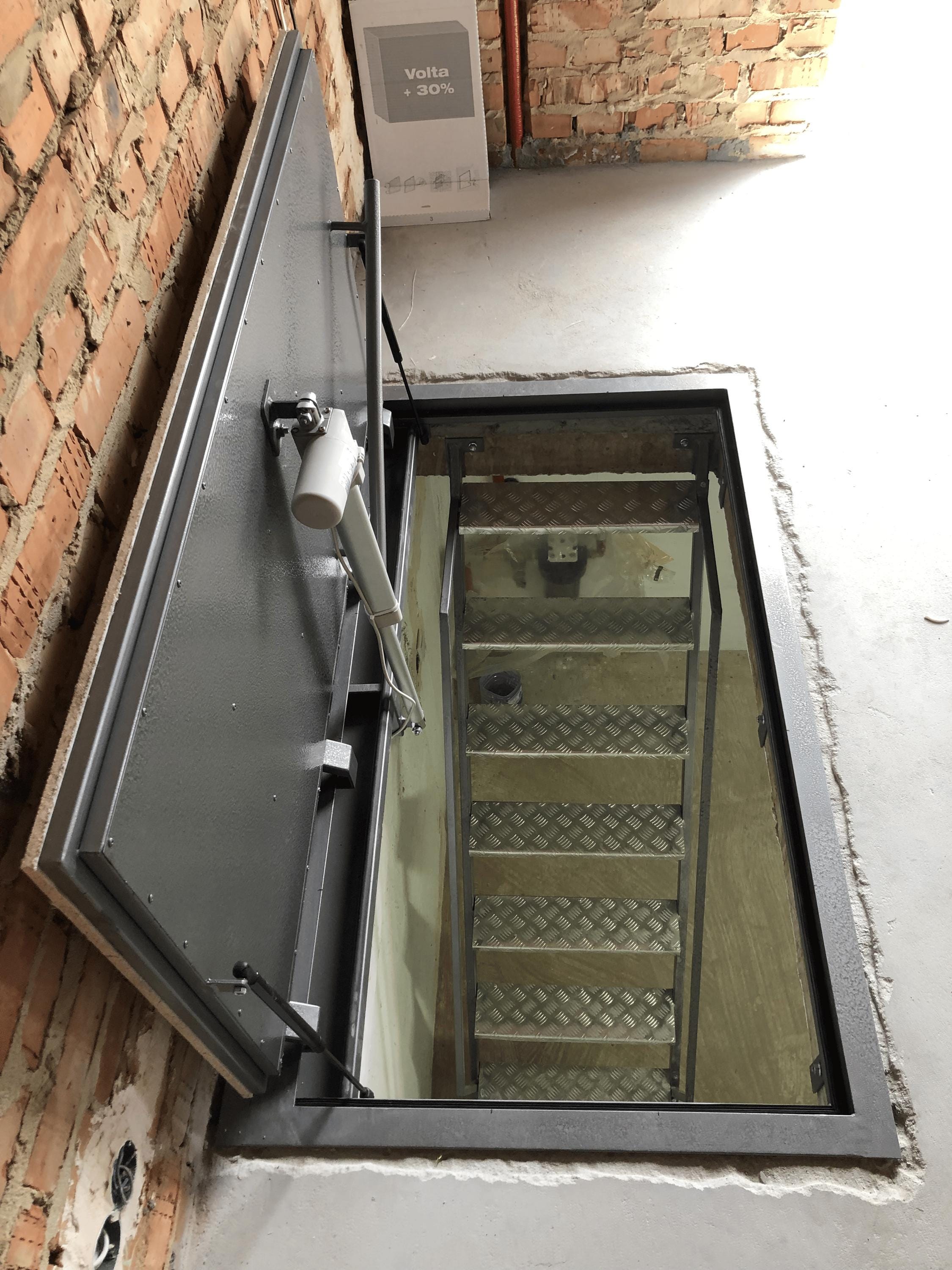 Electric Trapdoor With Remote Control Cellar and Basement Hatch