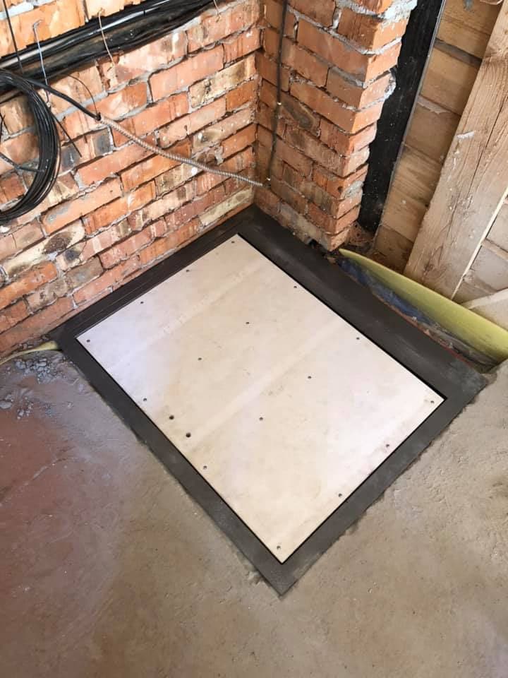 Custom Floor Hatch Door for Cellar and Basement Hidden Access Panel ...