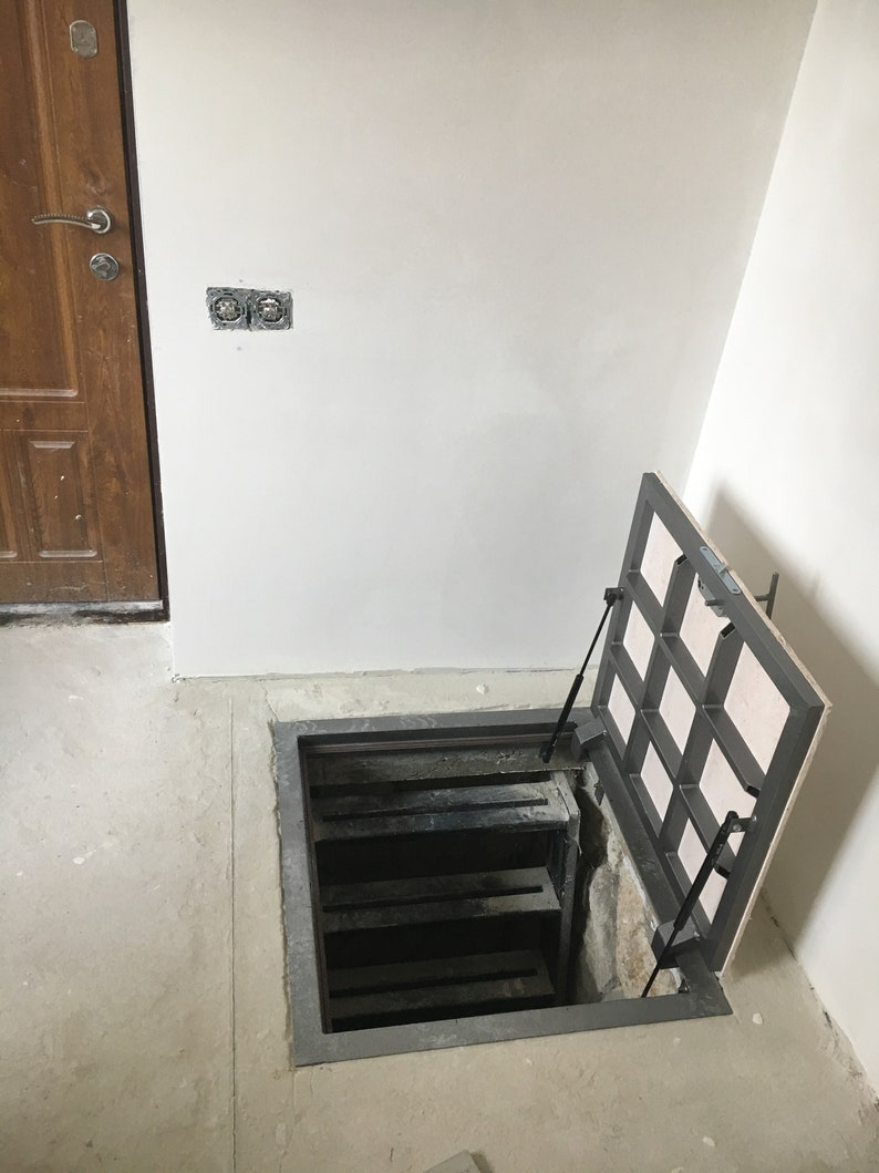 Access Hatch Door for Floors and Basements Invisible Sewer Hatchway