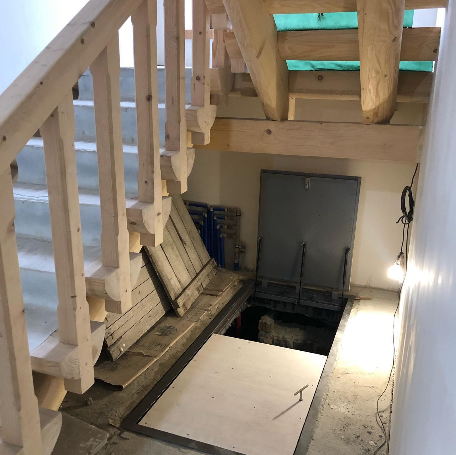 Insulated Double-door Hatch for Cellar Basement Cover Custom Hatchway ...