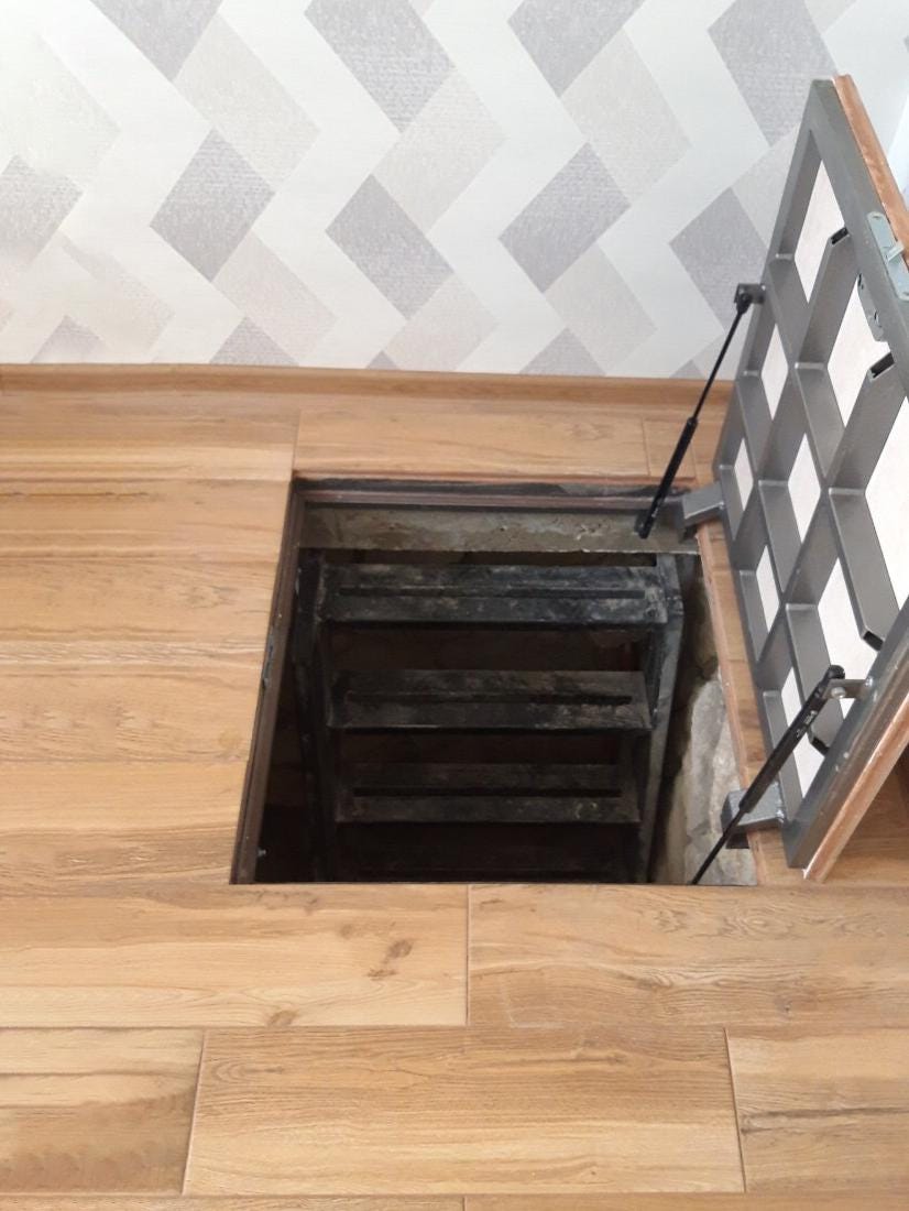 Hidden Floor Access Hatch Door for Covering With Tiles Laminate ...