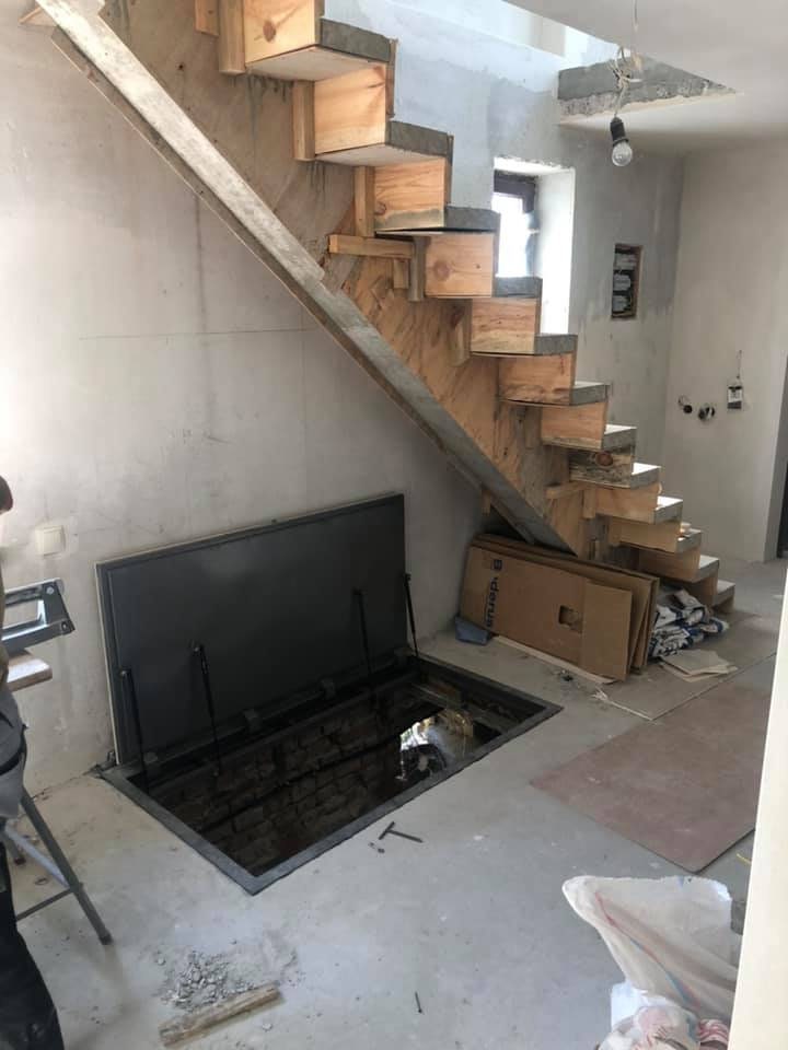 Insulated Floor Trapdoor for Cellar Basement Attic Roof Hatchway Custom ...