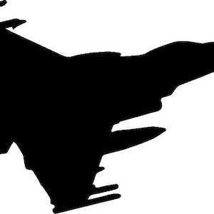 Fighter Jet SVG and PNG File Bundle