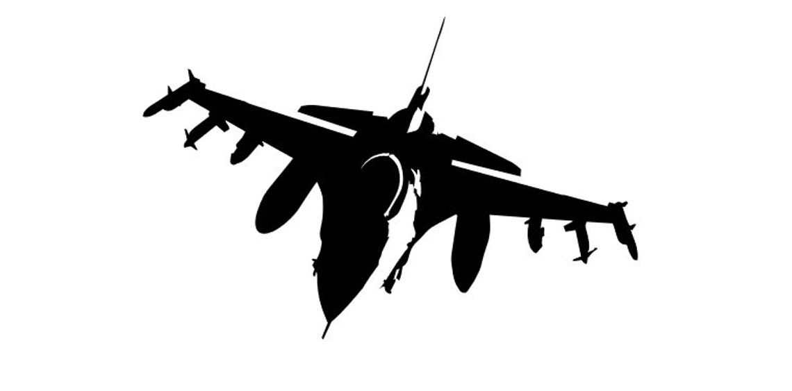 F-16 Fighting Falcon Fighter Jet SVG and PNG File Bundle - Etsy