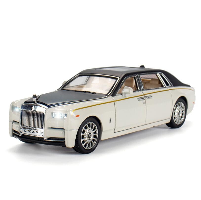 Rolls Royce Phantom Diecast Metal Car Model 1/24 Scale Diecast Etsy