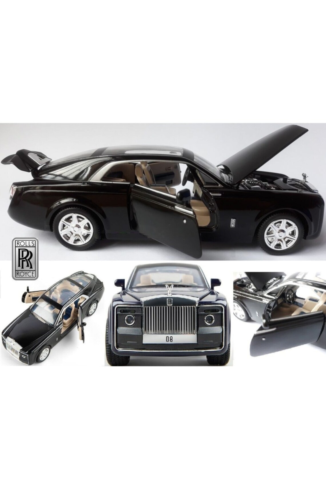 Rolls Royce Model 1/24 Scale Diecast Model CarCollectible Etsy