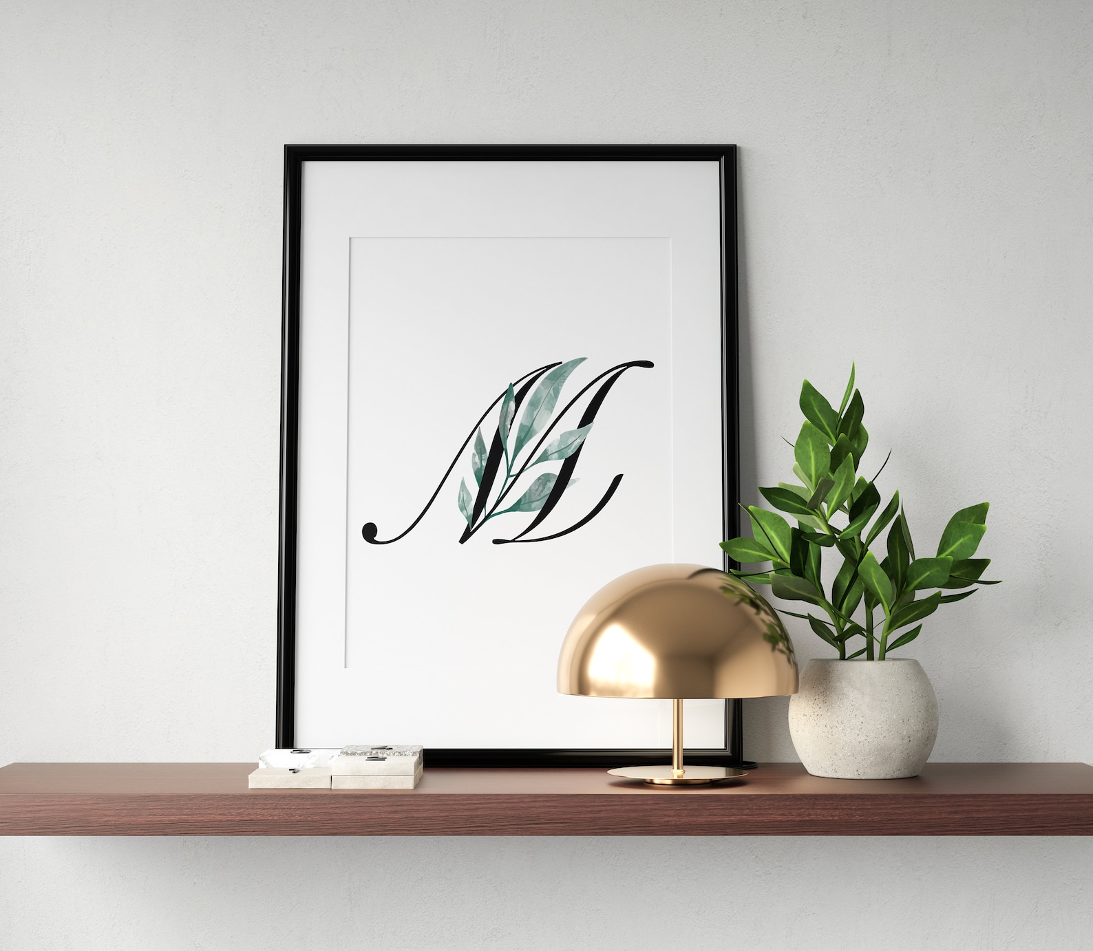 Letter M Wall Decor Letter M Print Letter M Poster Letter M | Etsy
