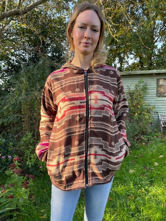 Aztec fleece hoodie 2025