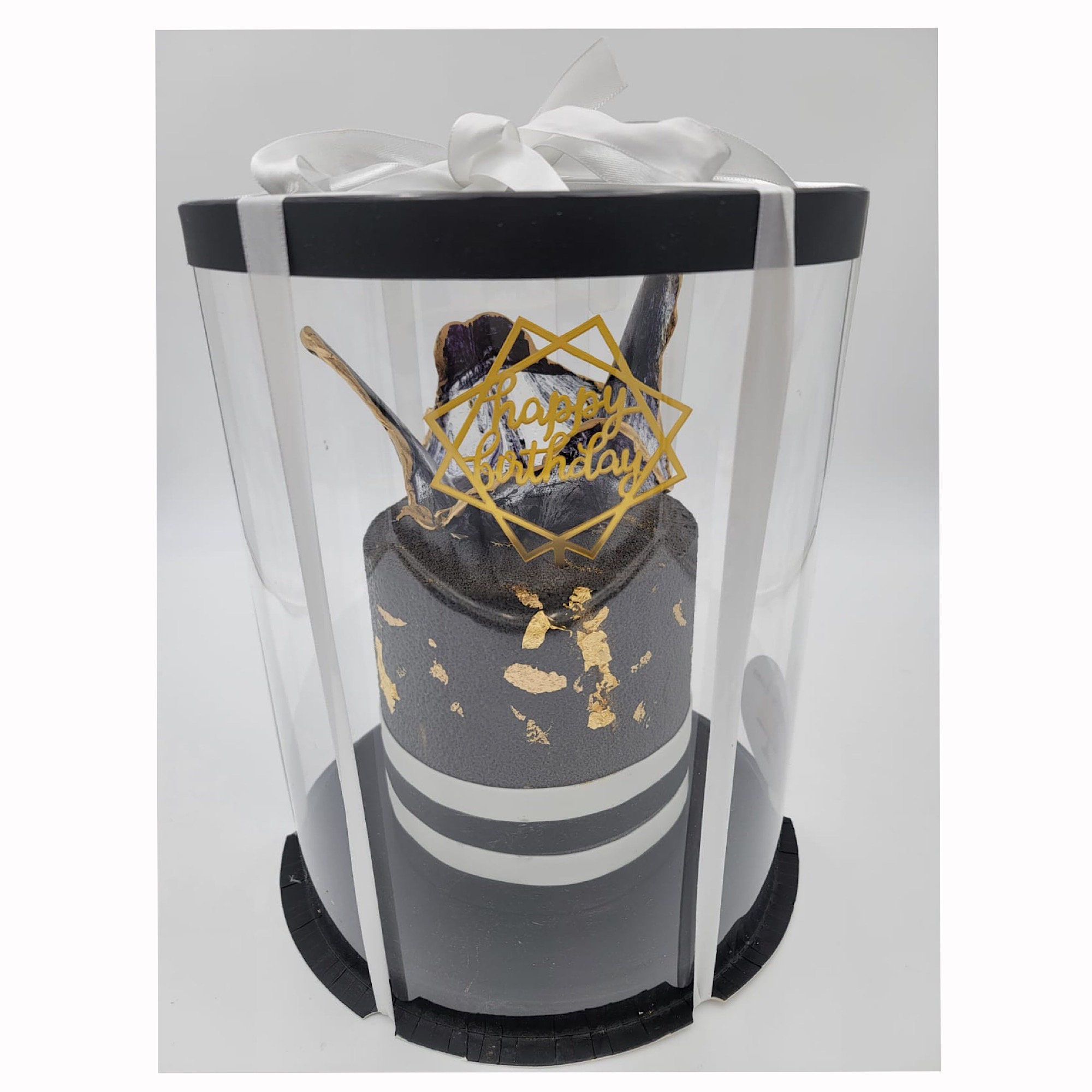 5 packs of clear cake boxes. 12 inch round by 13.5 inches tall Etsy 5 packs of clear cake boxes. 12 inch round by 13.5 inches tall Etsy