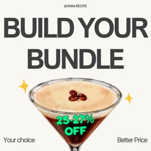Cocktail Candle Bundle: Pick Your Own Scents, Rapeseed Candle in Coupe Glass