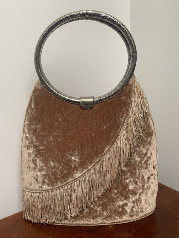 Dior velvet bag
