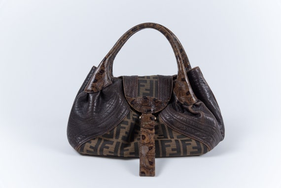 Fendi zucca spy bag