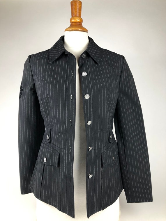 KENZO striped jacket jeans