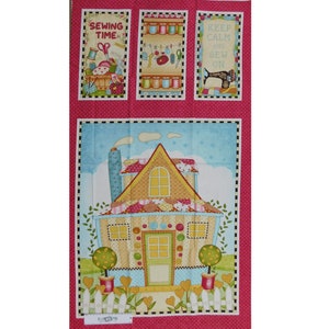 Tissu patchwork à coudre pour courtepointe, couture de panneaux, 61 x 110 cm
