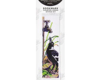 Natalie Jane Parker Bookmark X Cross Stitch Magpie Kit
