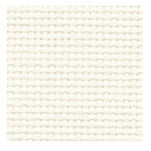 Cross X Stitch Ecru Cream Aida Cloth 14ct Taille 55x30cm Tissu