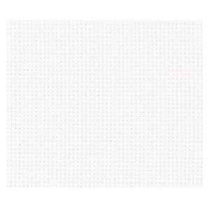 Cross X Stitch Antique White Aida Cloth 14ct Size 55x30cm Fabric