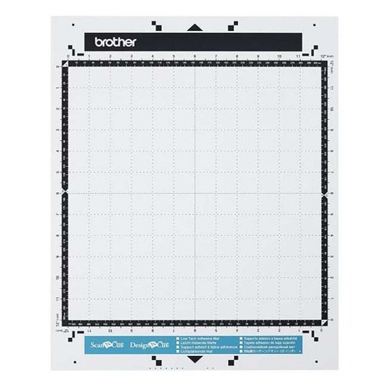 Brother Scan N Cut or Design N Cut Low Tack 12x12 Adhesive Mat CM Machine 