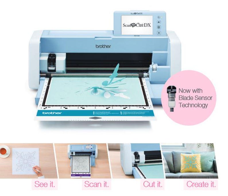 Tapete de baja adherencia Brother Scan N Cut SDX para máquina cortadora de papel de vinilo imagen 2