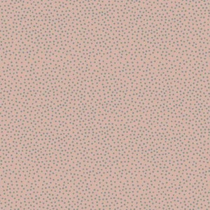 Peut inclure: Un motif sans couture de petits points gris sur un fond rose clair.