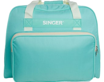 Singer Nähmaschine Branded Tragetasche mit Tasche Teal