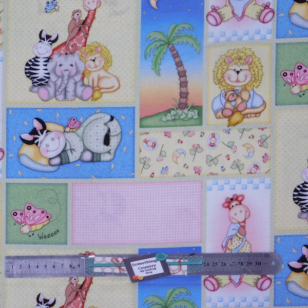 Quilting Patchwork Fabric Bazoople Sweet Dreams Patch 50x55cm FQ