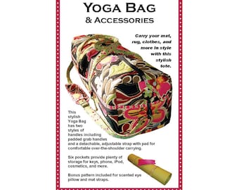 Quilting Sewing By Annie Yoga Bag and Accessories Pattern