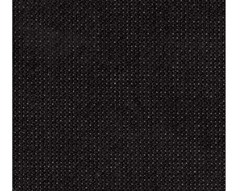 May include: Black fabric with a textured, woven pattern.