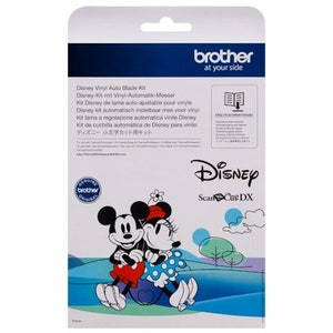 Brother Scan N Cut SDX or DX Machines Disney Vinyl Auto Blade Kit