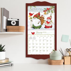 Lang 2025 Calendar Gnome Sweet Gnome Calender Fits Wall Frame - Etsy