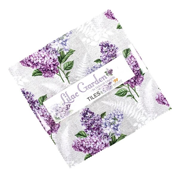 Northcott Quilting Patchwork Lilas Garden Layer Cake 25 cm Tissus