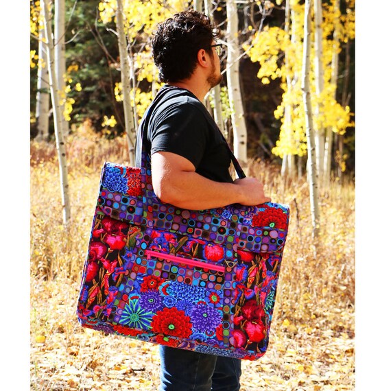 Patrón de bolsa para coser patchwork y acolchado de Annie Tools of