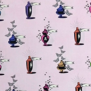 Quilting Patchwork Fabric Tula Pink Nightshade Perfume 50x55cm FQ