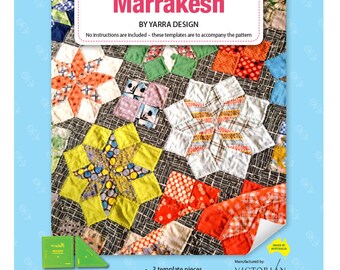 Quilten Patchwork Nähvorlage Marrakesch 3 Stück Matilda´s own