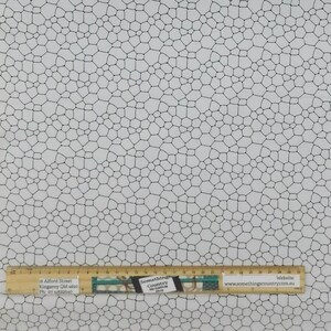 Quilting Patchwork Nähe Stoff Morgenkiesel Weiss 50x55cm Fq
