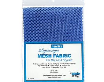 Paquete de costura acolchado Blastoff Blue de malla liviana de Annie
