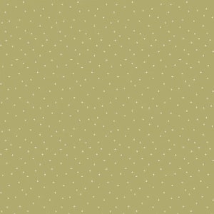 Peut inclure: Un motif sans couture de petits signes plus blancs sur un fond vert olive clair.