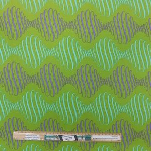 Patchwork Quilting Sewing Fabric Tula Pink Pistachio 50x55cm FQ