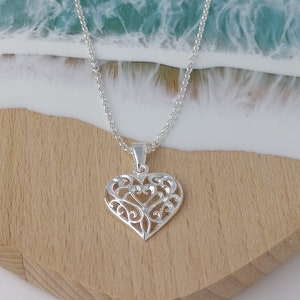 Sterling Silver Heart Pendant