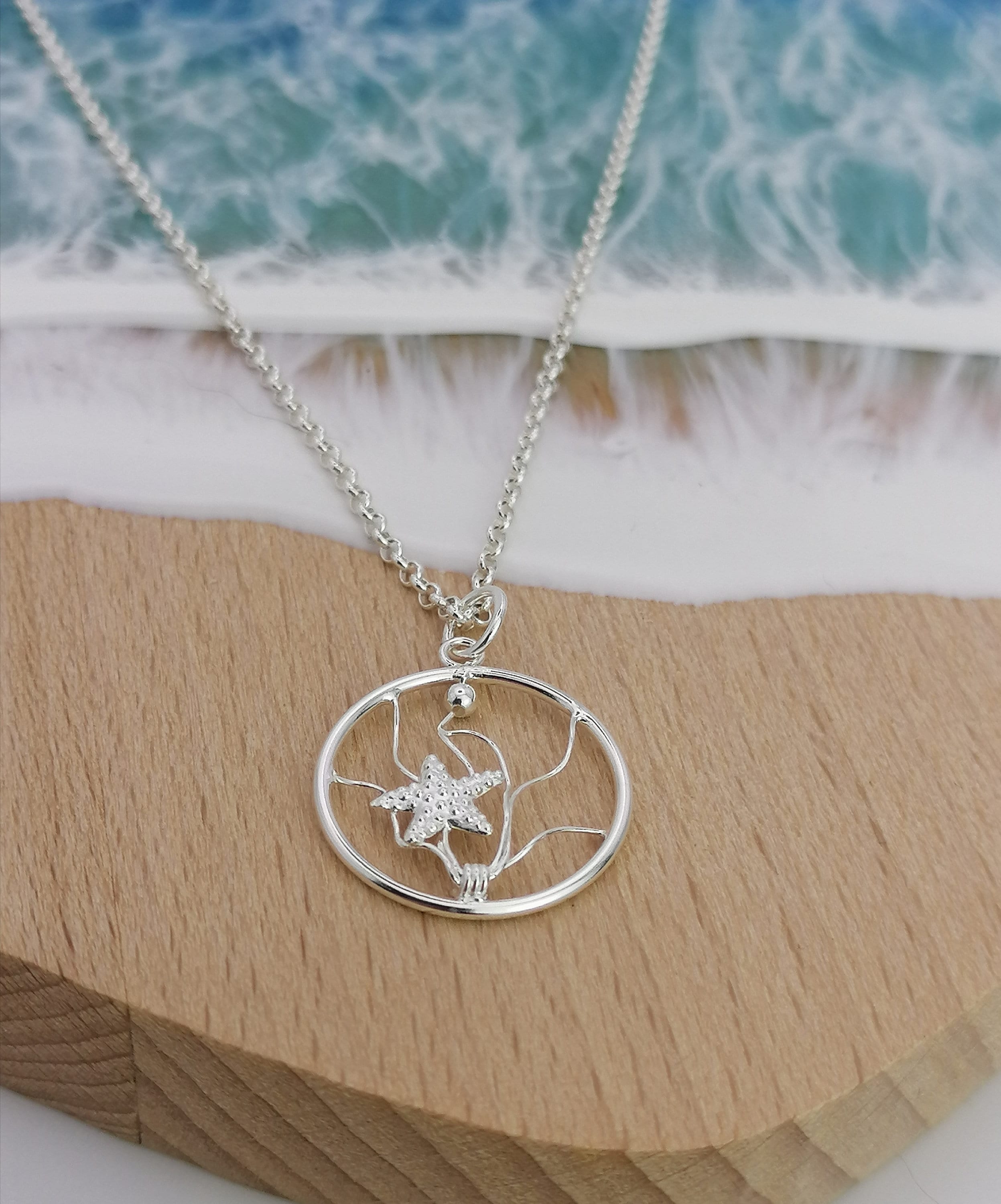 Collana Stelle Marine Dorate - G&D Gioielli - Astrologo Argenterie