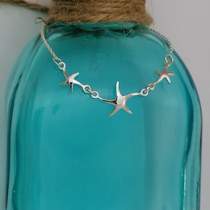 Sterling Silver Starfish Bracelet