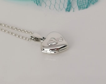 Sterling Silver Heart Locket